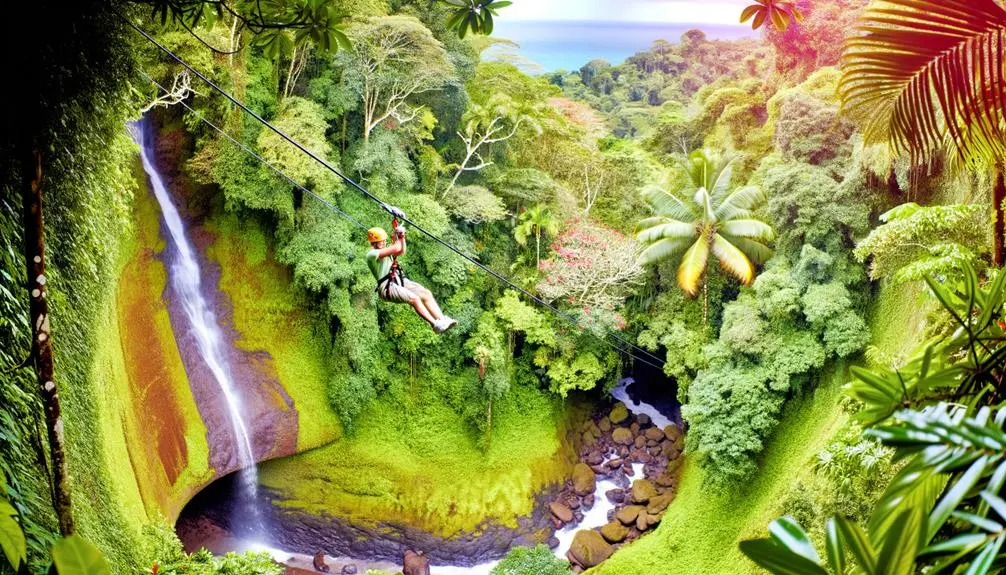 thrilling ziplining experiences in kauai s stunning nature