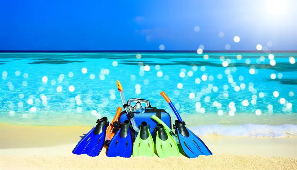 top rated snorkel gear rentals