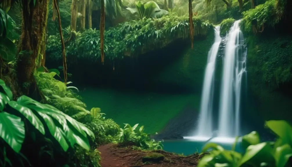 tropical paradise hiking adventure