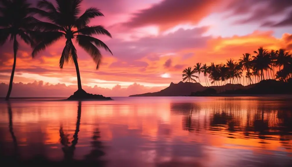 tropical paradise in hawaii
