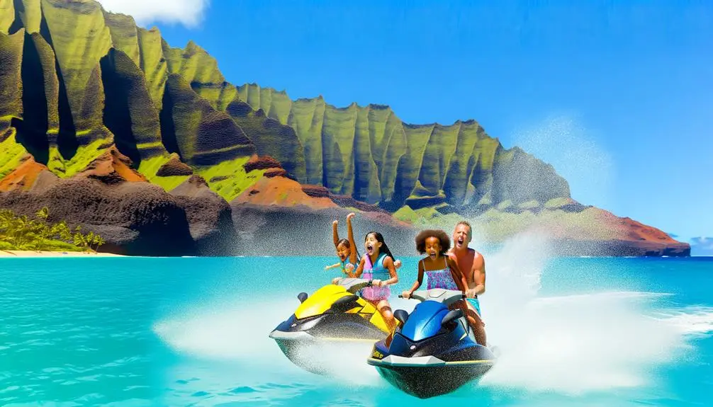 water sports paradise in kauai