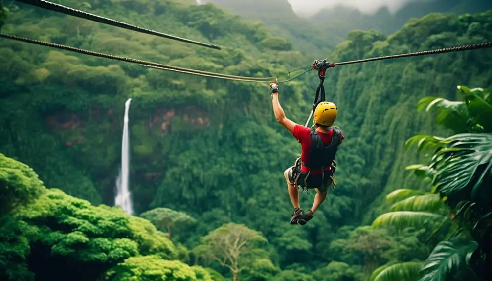 adventure in kauai s treetops