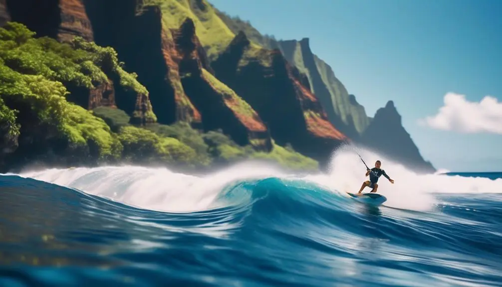 adventurous water sports exploration