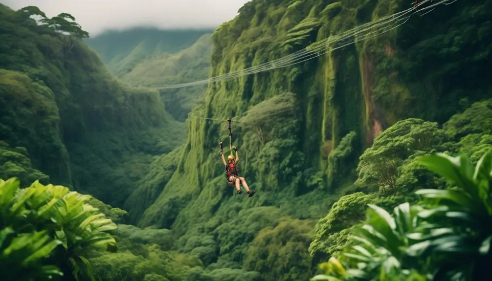 adventurous ziplining adventures with breathtaking views