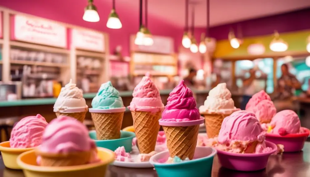 artisan ice cream shop