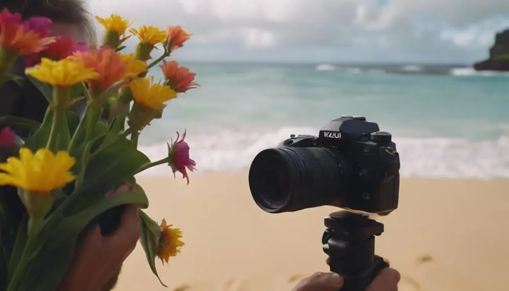 artistic portraits in paradise