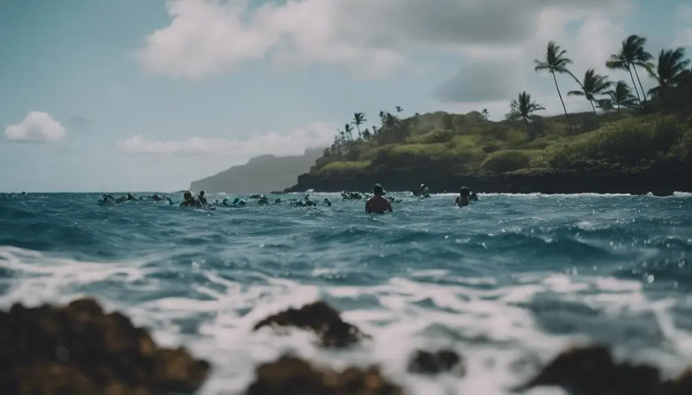 avoid crowded snorkeling spots