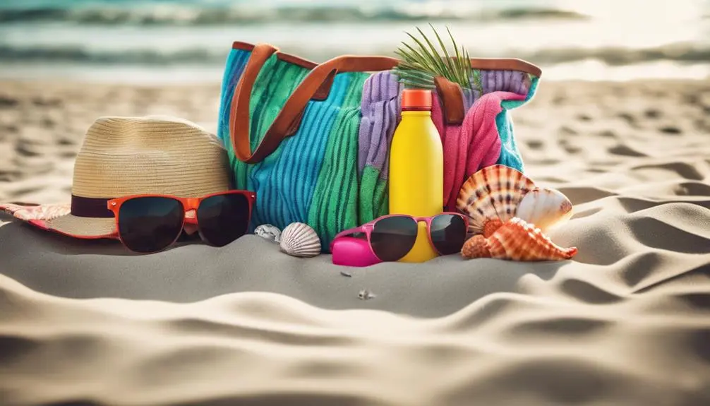 beach day packing list