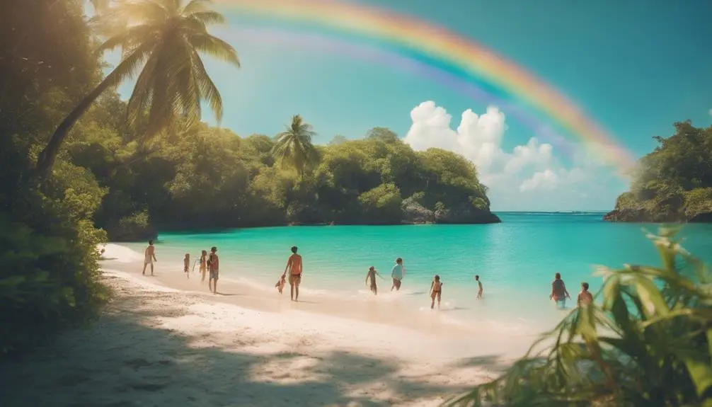 beach for families only