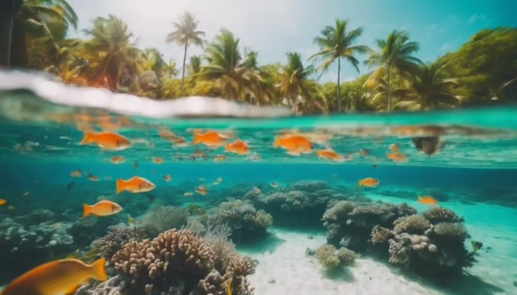 beach park snorkeling paradise