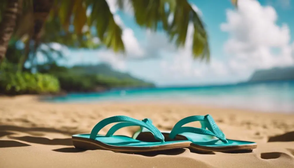 beach sandals for kauai