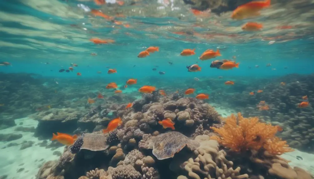 beach snorkeling with lydgate