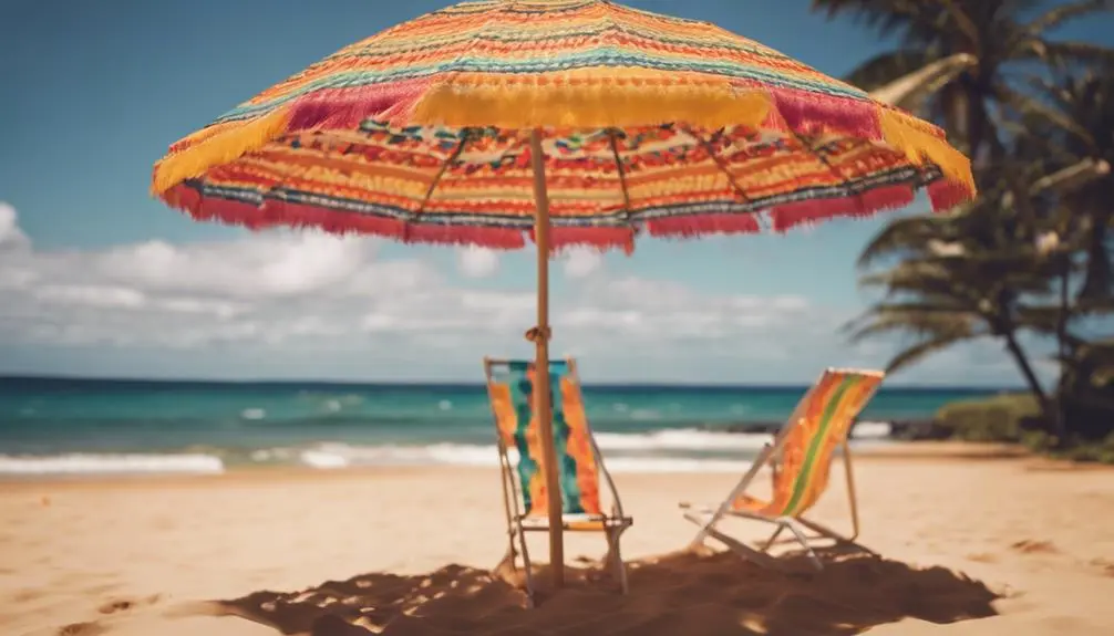 beach umbrellas for kauai