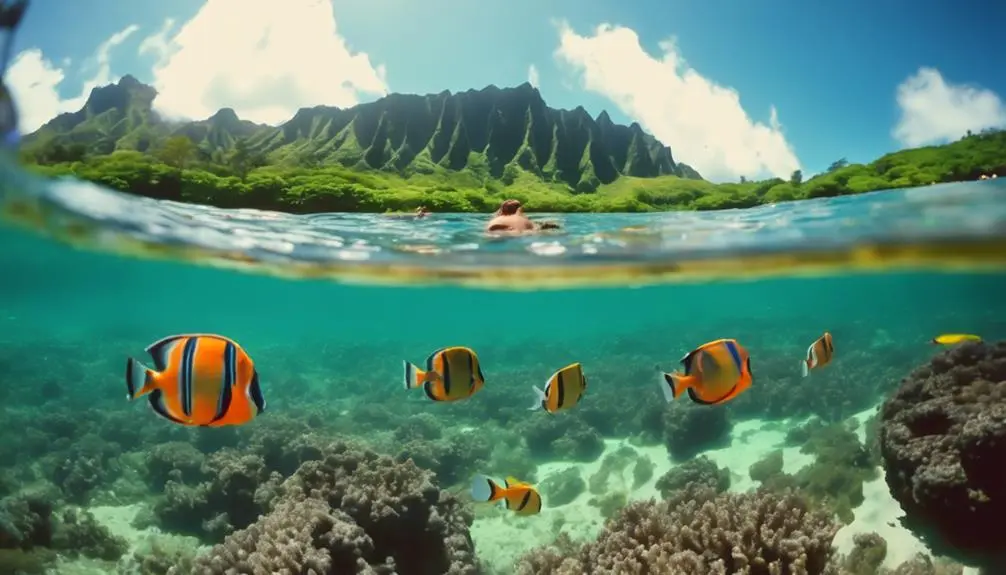 beach vacation with snorkeling