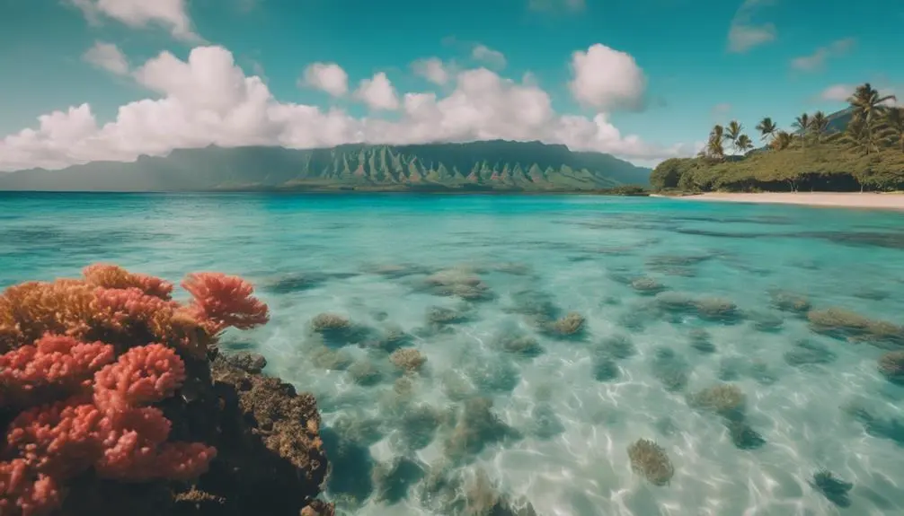 beautiful beach in hawaii
