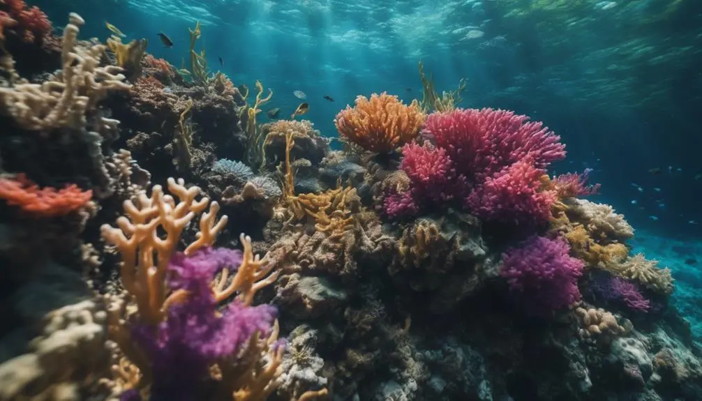 beautiful marine ecosystems thrive