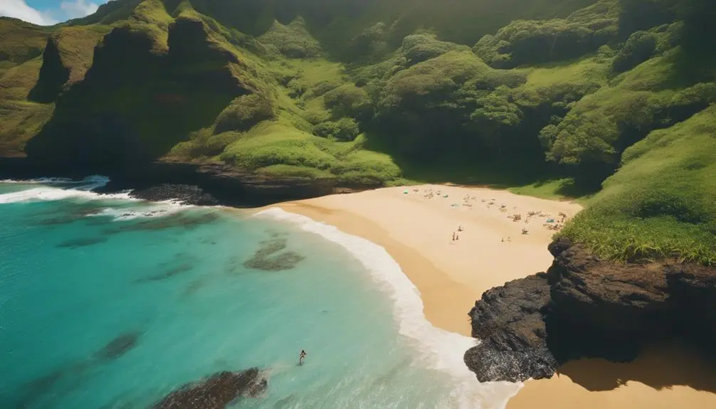 beautiful sandy shores hawaii