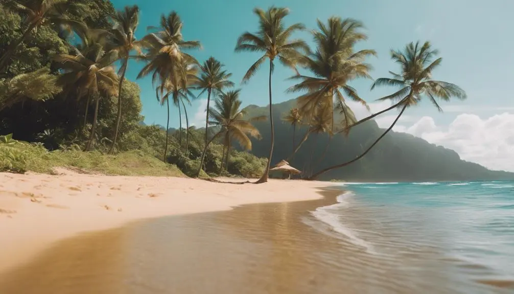 beautiful stretch of sand