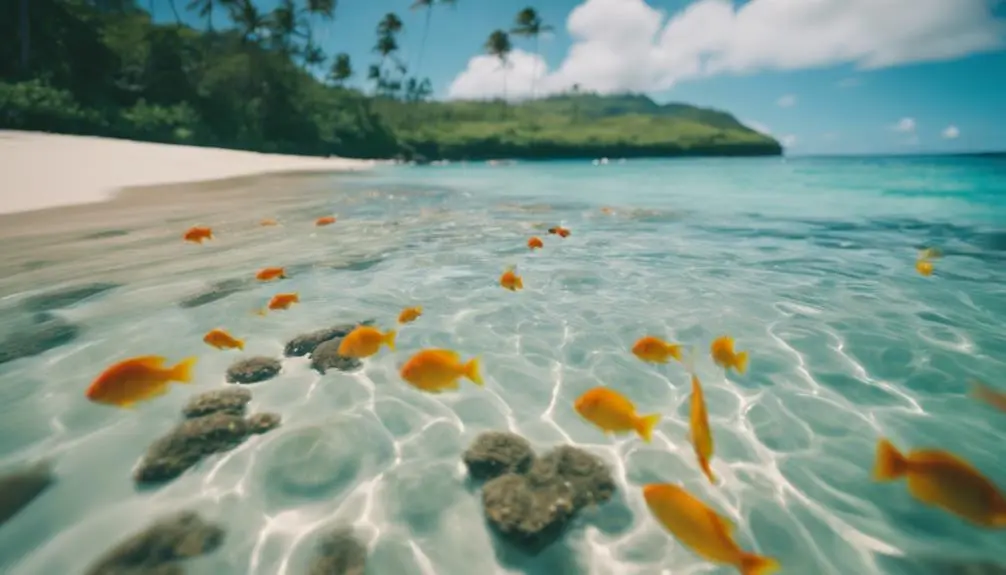 beginner friendly reefs at haena