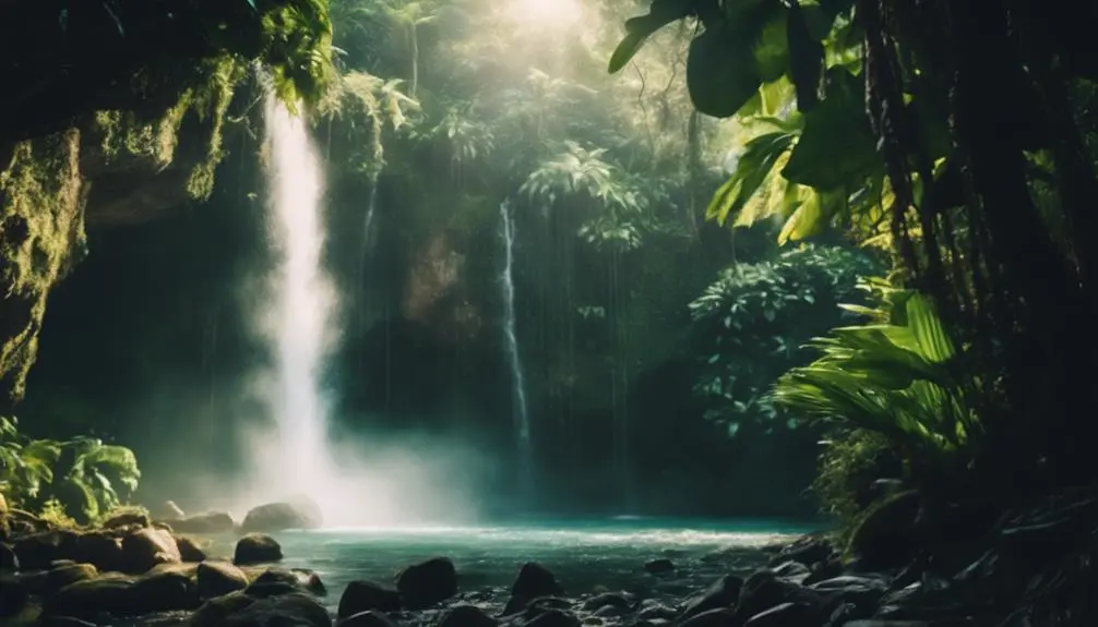 breathtaking wailua falls view