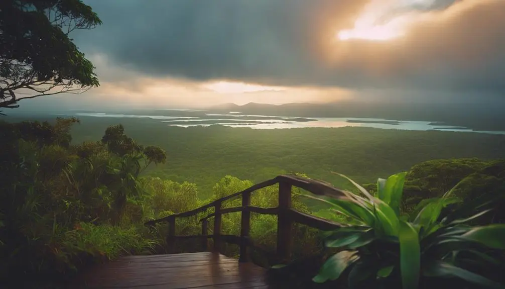 captivating sunrise in alakai