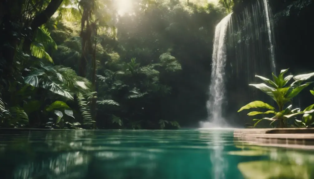 challenging hike to waterfall