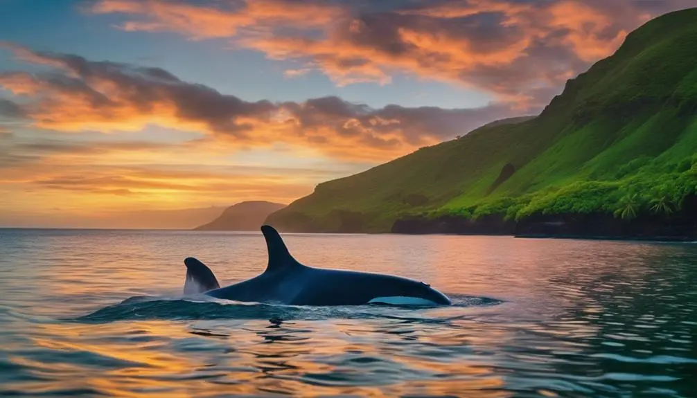 channel between molokai lanai