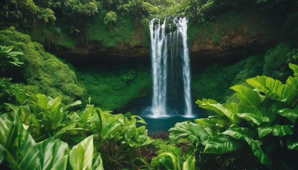 chasing waterfalls in summer