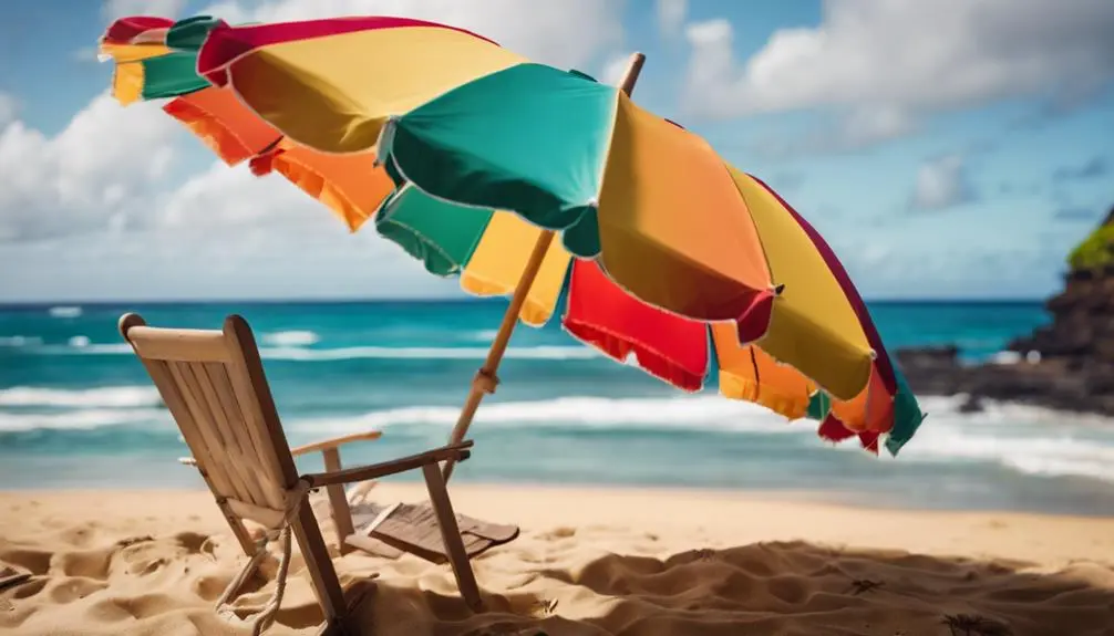 choosing a beach umbrella