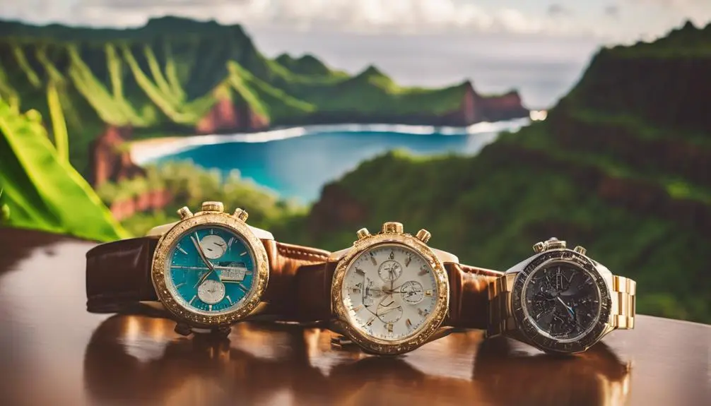 choosing luxury watches in kauai