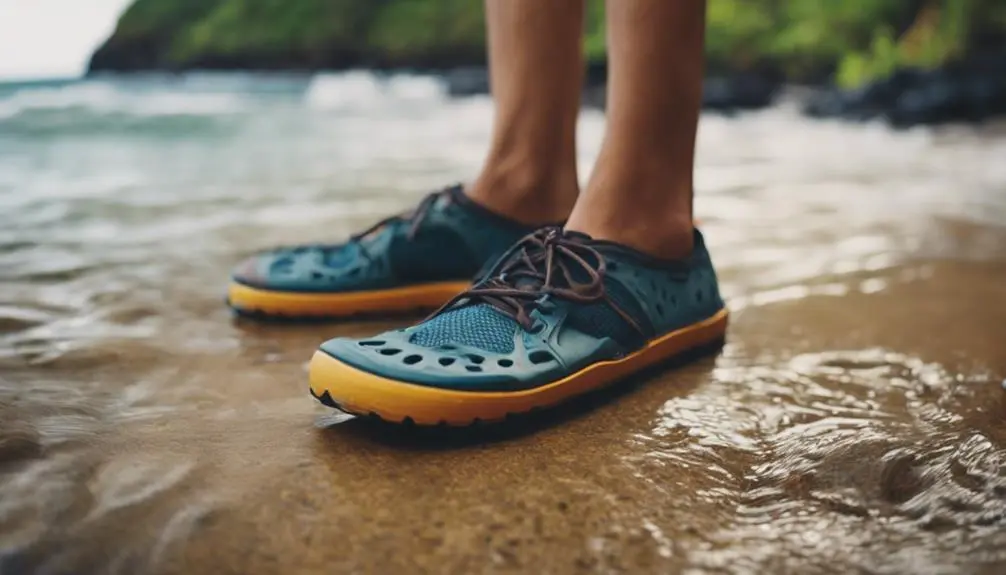 choosing water shoes for kauai