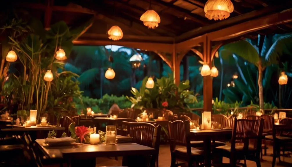 contemporary dining experience with mediterranean influence