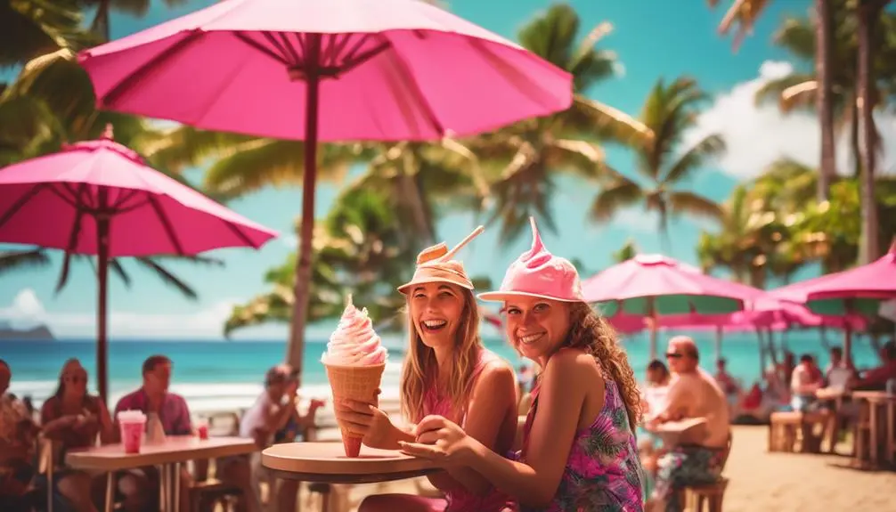 delicious ice cream in hanalei