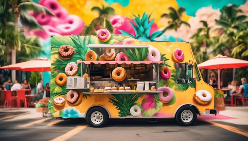 donut shop with unique holes