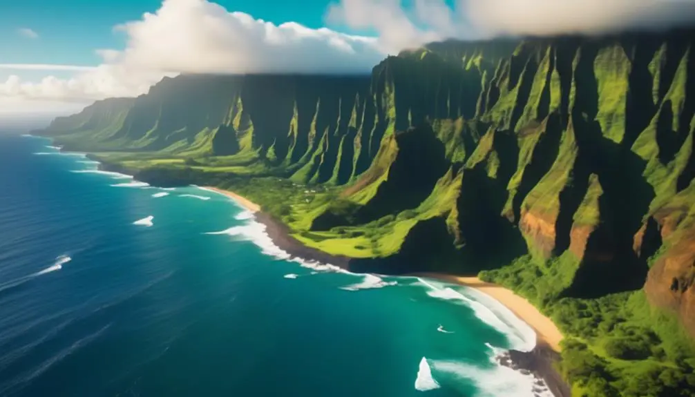 drone captures stunning landscapes