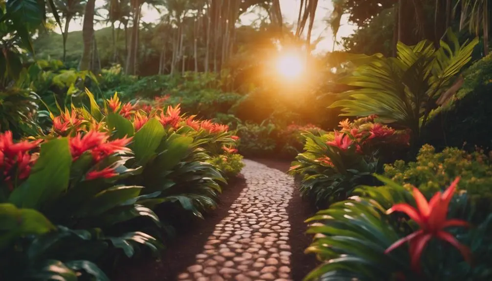 enjoying evening walks