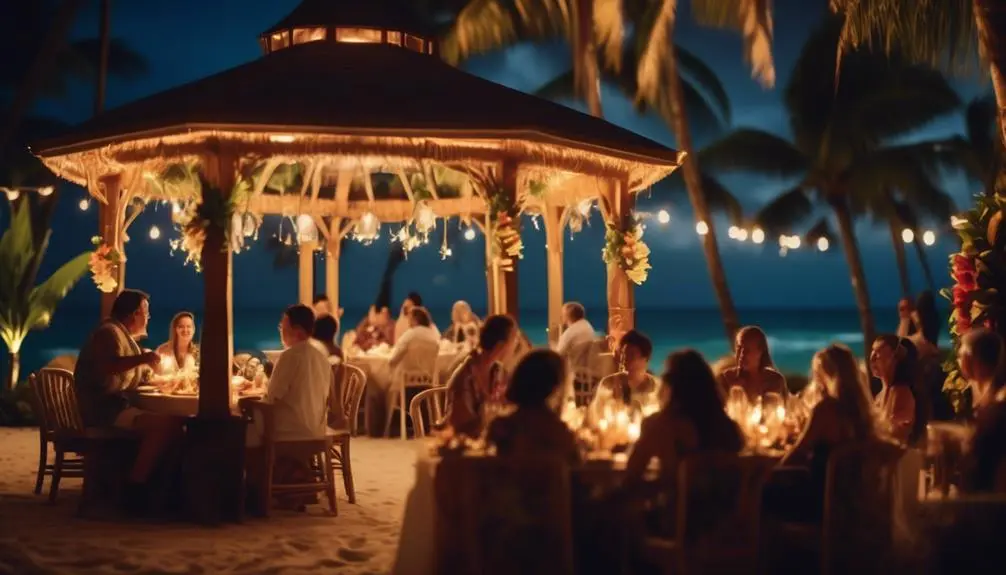 exclusive dinner and polynesian performance