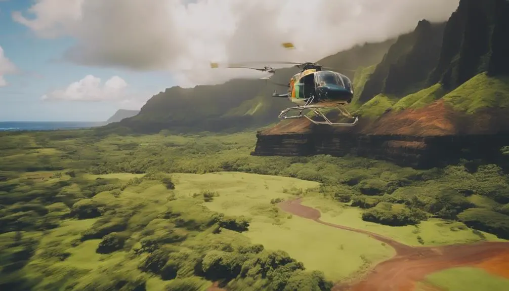 explore kauai by air