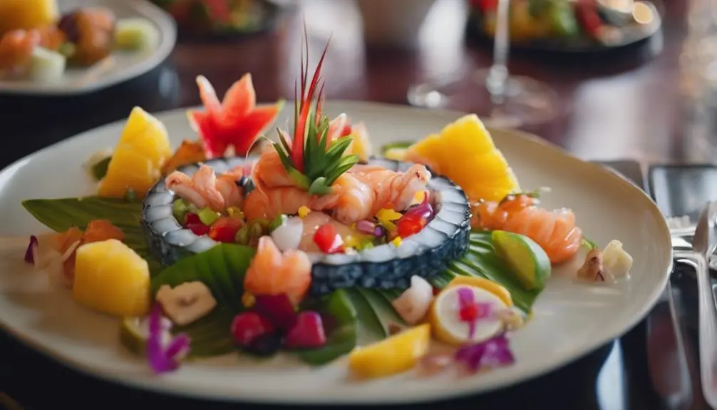 exploring exotic global cuisine