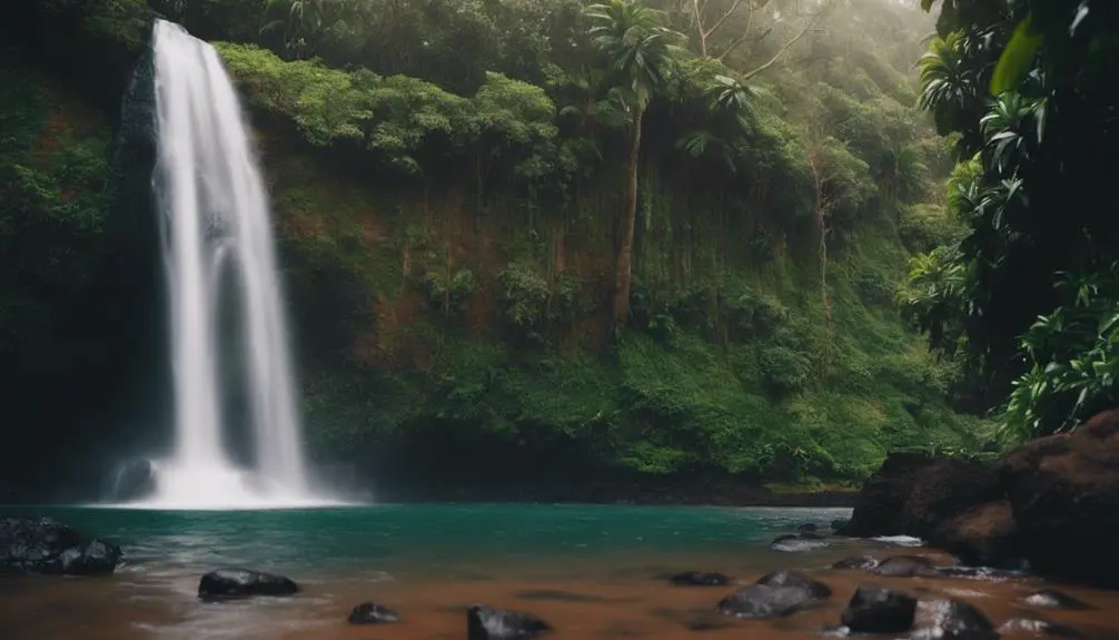 exploring hidden waterfall trails