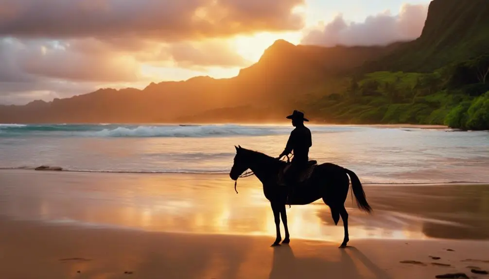 exploring kauai on horseback