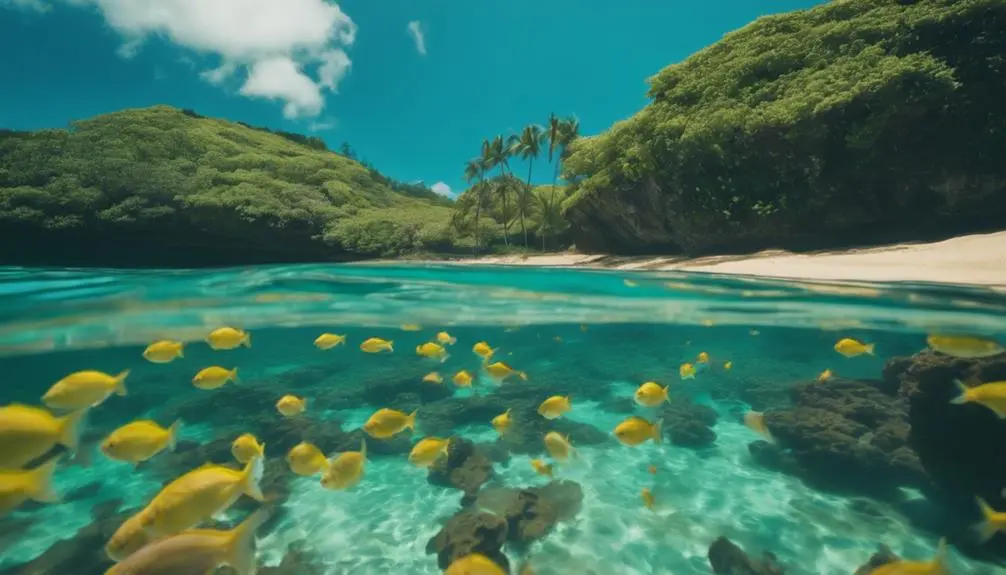 exploring lydgate beach park