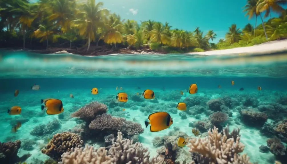 exploring marine life paradise