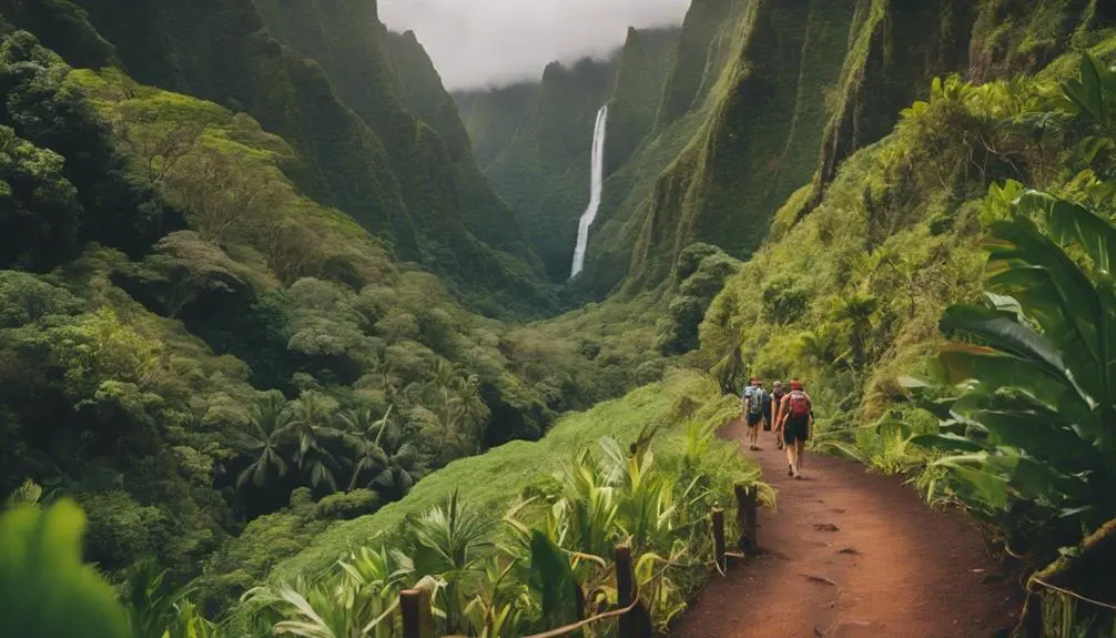 exploring remote valley region