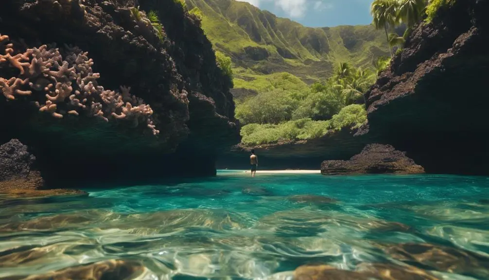 exploring underwater beauty privately