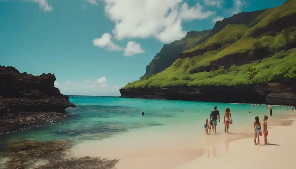 family friendly beach for snorkeling