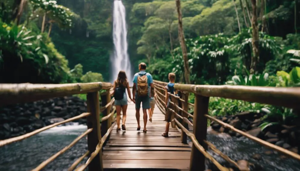 family friendly kauai waterfall hikes