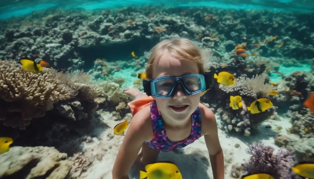 family friendly snorkeling in kauai