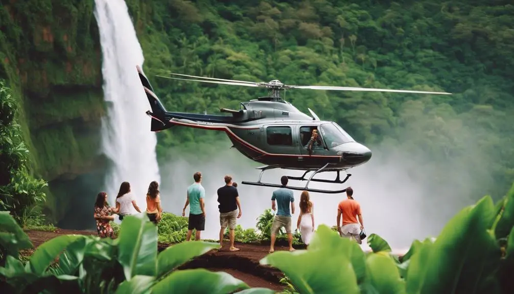 family helicopter tours available