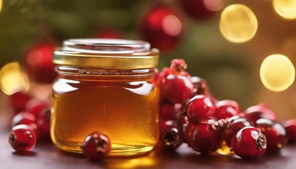 festive holiday honey treat